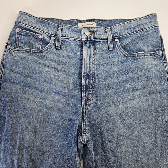 NEW Madewell The Perfect Vintage Straight Jean Kingsbury Wash 32 Style NG247 - Picture 4 of 8